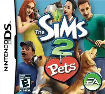 Sims 2, The - Pet Wannyan Life (Japan)-Nintendo DS